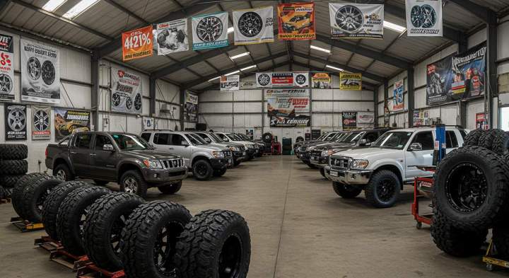 Montage de pneu 4x4 Maîche